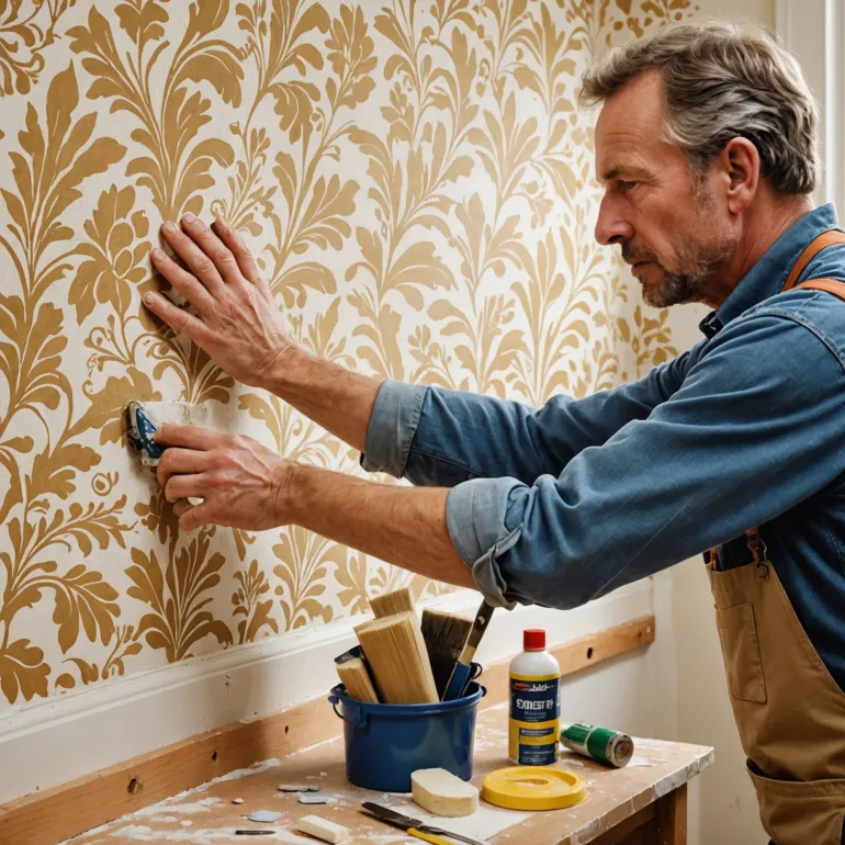 Мастерство обновления интерьера: как покрасить стены после обоев