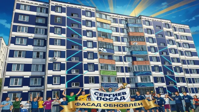 Фасад обновлён. Сергиев Посад меняет облик